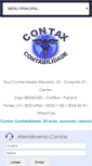 Mobile Screenshot of contaxcontabilidade.com.br